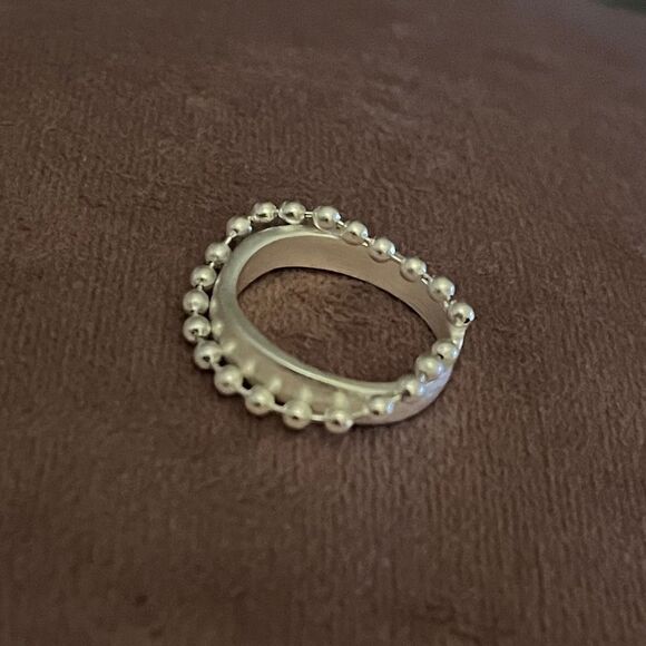 The Modern Chain Ring adjustable in 925 silver - Picture 9 of 9